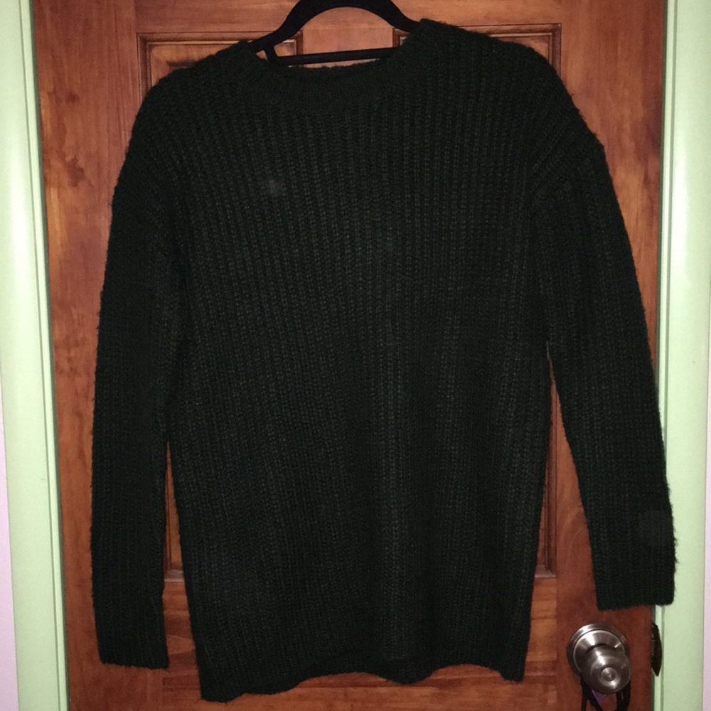 Forrest green sweater